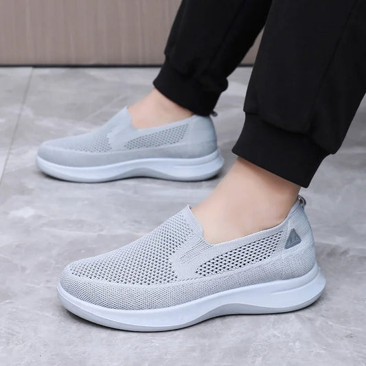 Men's Shoes Casual Shoes Summer New Mesh Breathable Men's Shoes Walking Shoes Lightweight Non-slip Soft Sole Men's Shoes