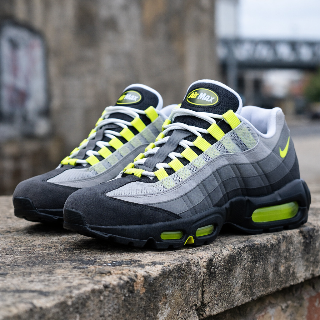 Nike Air Max 95 OG Neon Trainers UK – Iconic Streetwear Classic | Lloyds Jones Footwear