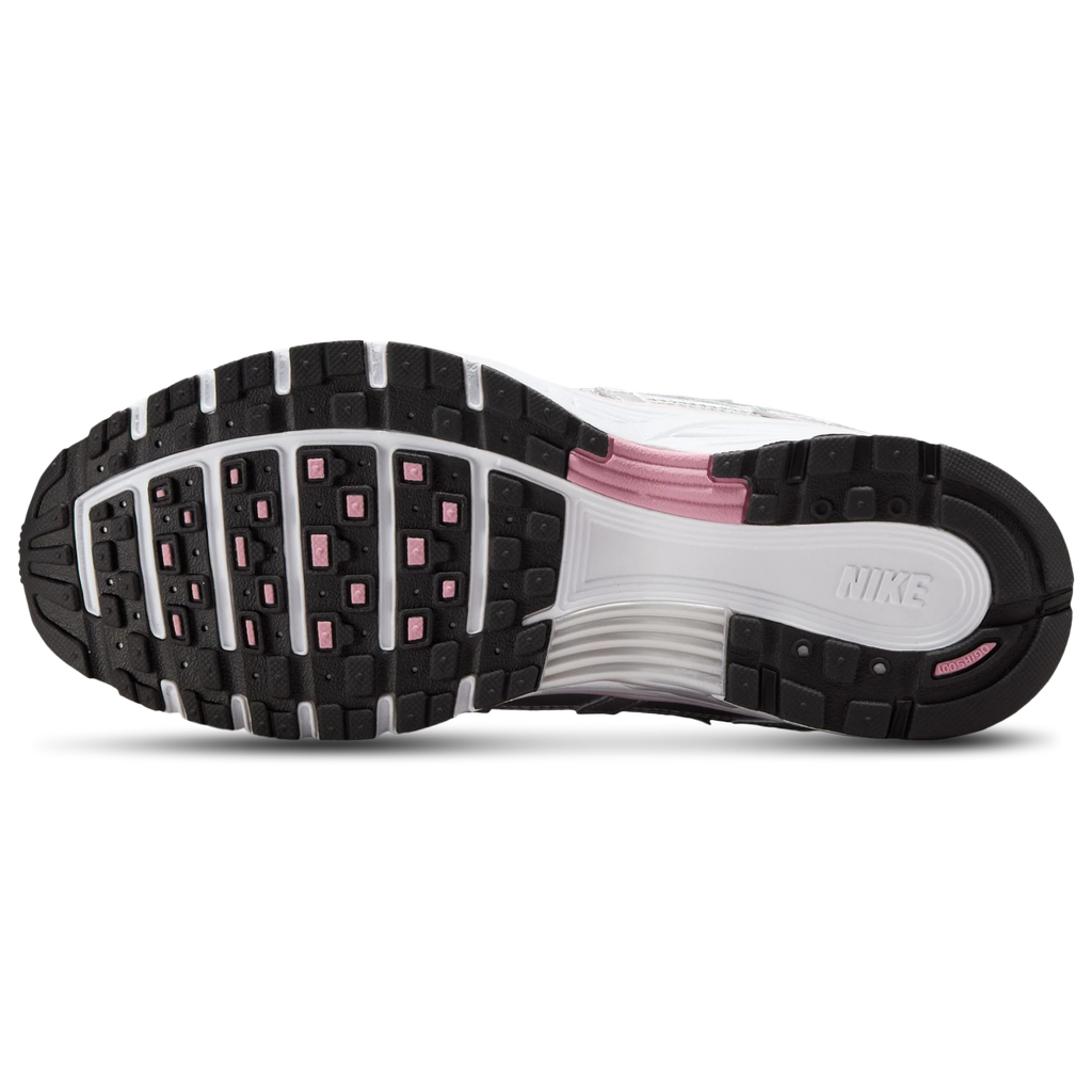 Nike P-6000 unisex trainers in silver and pink