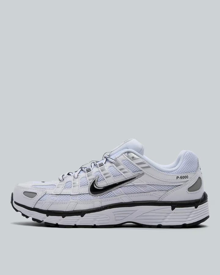 Nike P-6000 'White Metallic Silver Black'