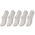 5 Pairs Kids Invisible Cotton Socks Soft, Non Slip, Low Cut Casual Socks
