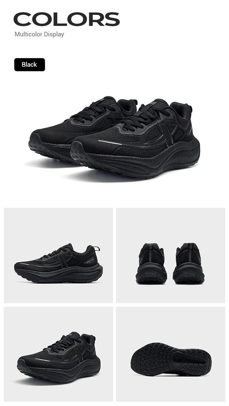 Men Winter Breathable Running Shoes Shock Absorption Sports Sneakers