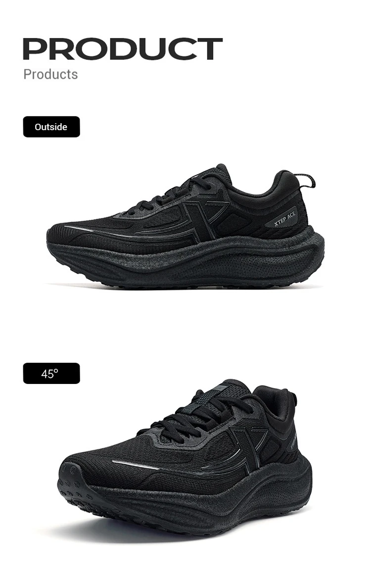 Men Winter Breathable Running Shoes Shock Absorption Sports Sneakers