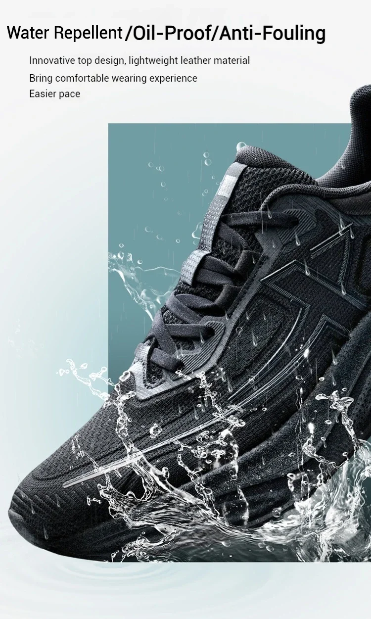 Men Winter Breathable Running Shoes Shock Absorption Sports Sneakers