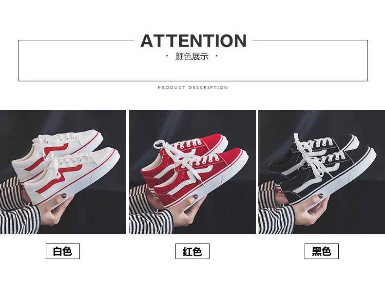 2023 Women’s Denim Canvas Sneakers – Casual Platform Vulcanized Shoes