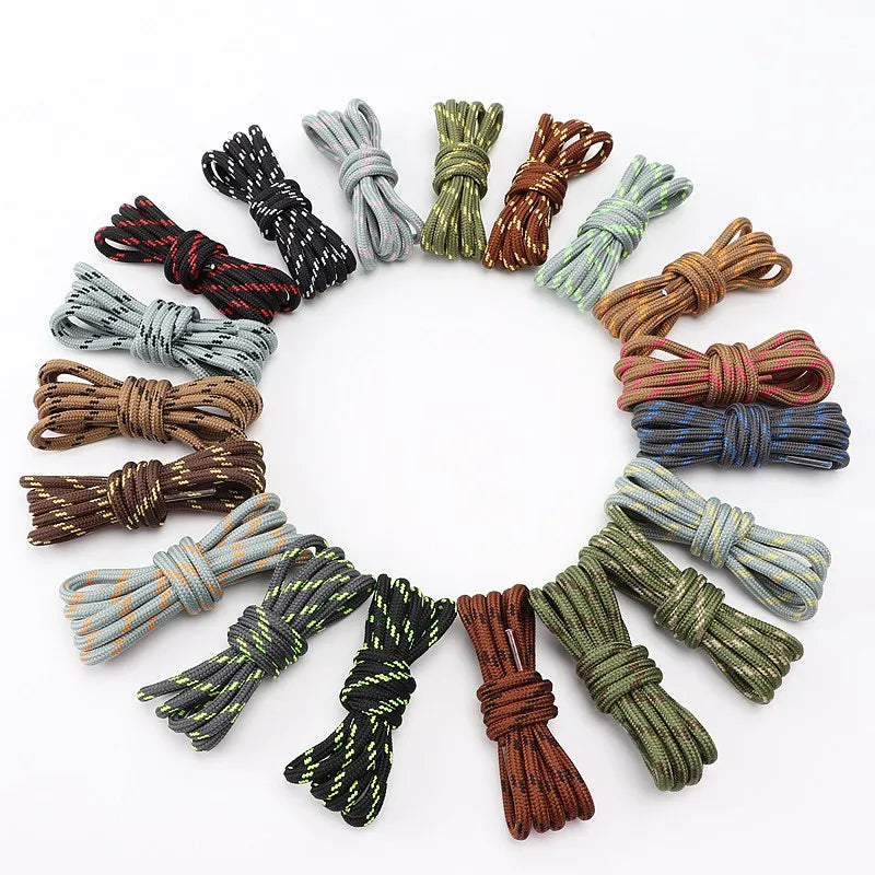 Round Sports Shoelaces 4/10PCS – Durable Hiking Shoe Laces 100–160CM