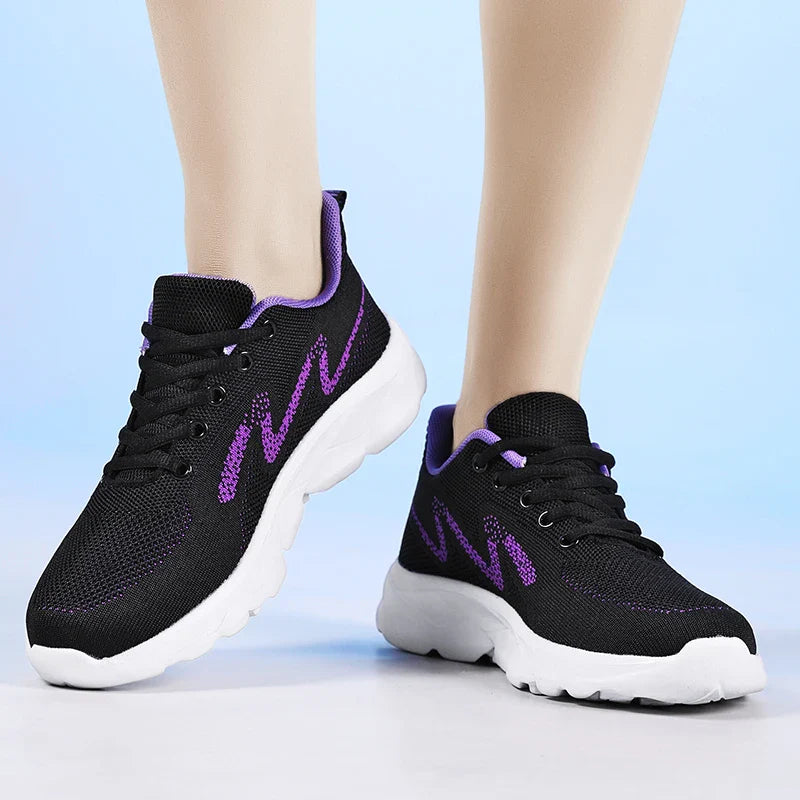 2024 Womens Trendy Sneakers Comfortable Breathable Casual Sport Shoes