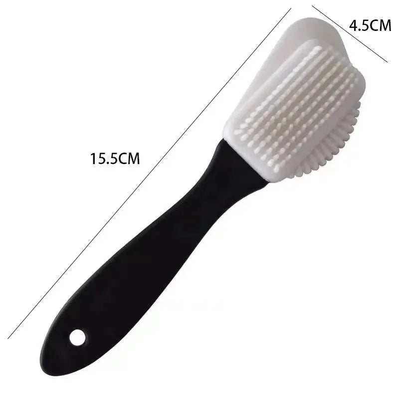 3 in 1 Suede & Nubuck Shoe Brush Multi Material Cleaner for Stains & Dust