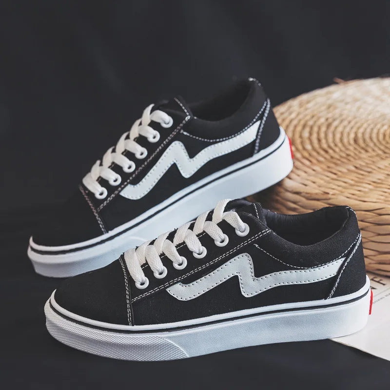 2023 Women’s Denim Canvas Sneakers – Casual Platform Vulcanized Shoes