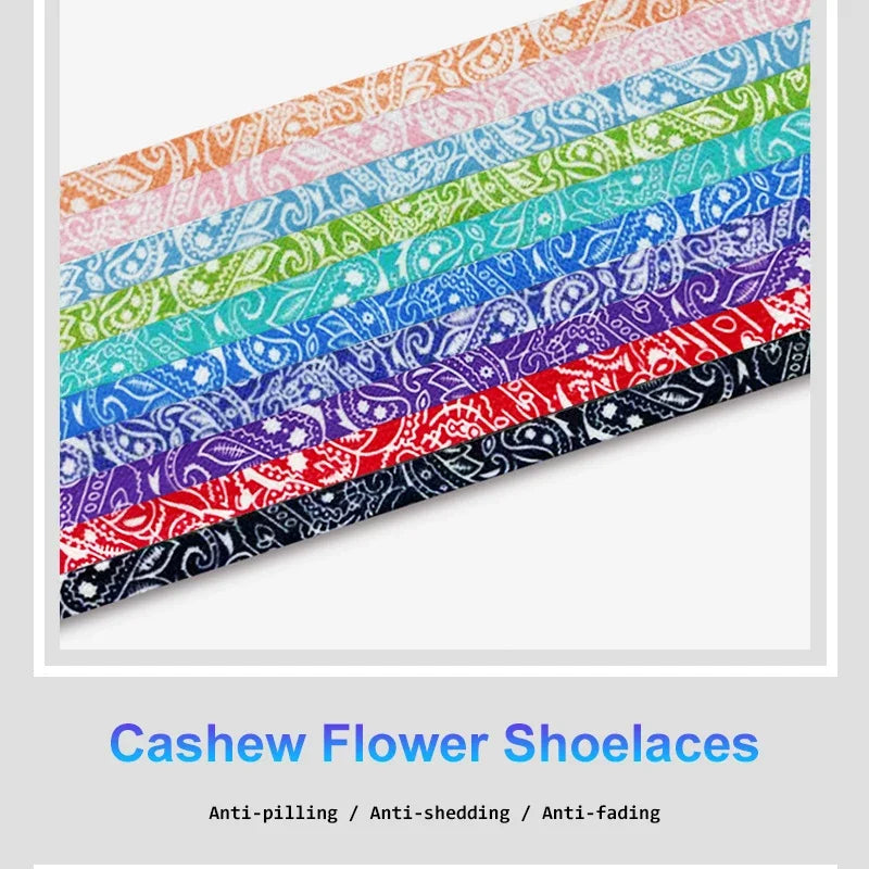 1Pair Gilding Flat Shoelaces Sneakers laces for shoes Hand painted Sports Casual Basketball Tennis Shoelace