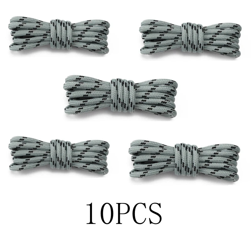 Round Sports Shoelaces 4/10PCS – Durable Hiking Shoe Laces 100–160CM