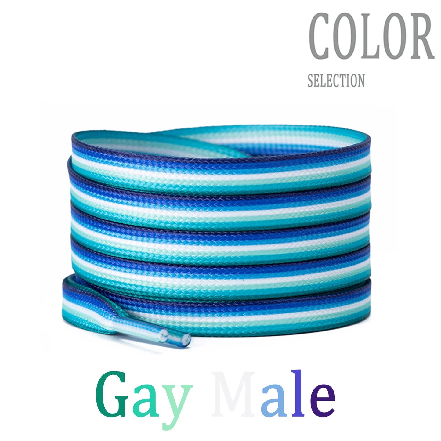 Rainbow Shoelaces Long Rainbow Shoelaces for Sneakers Colored Shoe Laces for Sneakers Colorful Rainbow LGBTQ Pride Shoe Laces