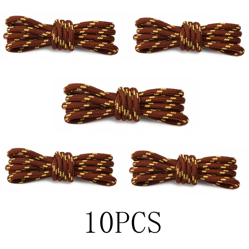 Round Sports Shoelaces 4/10PCS – Durable Hiking Shoe Laces 100–160CM