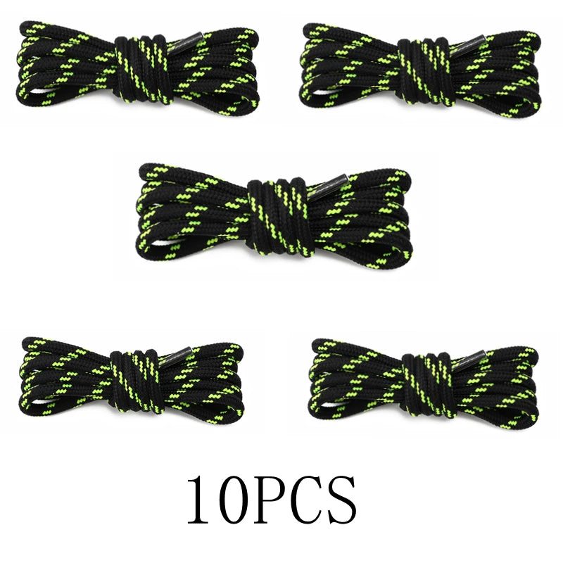 Round Sports Shoelaces 4/10PCS – Durable Hiking Shoe Laces 100–160CM