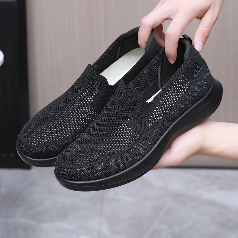 Men's Shoes Casual Shoes Summer New Mesh Breathable Men's Shoes Walking Shoes Lightweight Non-slip Soft Sole Men's Shoes