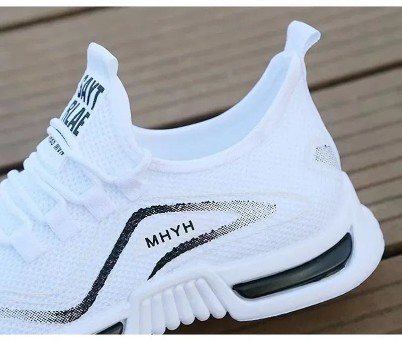 Men’s Slip-On Running Sneakers – Breathable, Non-Slip Sports & Walking Shoes