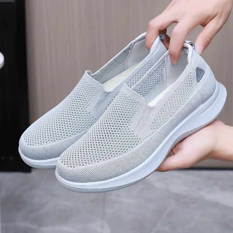 Men's Shoes Casual Shoes Summer New Mesh Breathable Men's Shoes Walking Shoes Lightweight Non-slip Soft Sole Men's Shoes