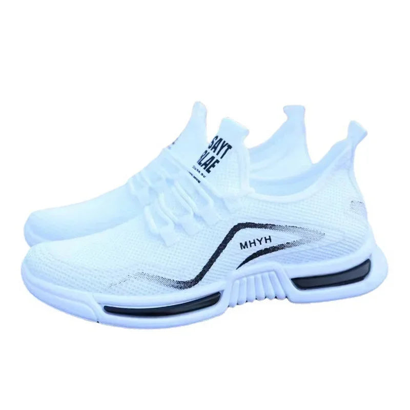 Men’s Slip-On Running Sneakers – Breathable, Non-Slip Sports & Walking Shoes