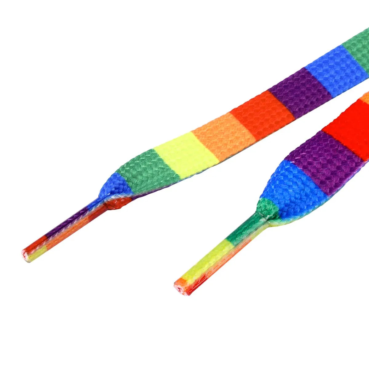 Rainbow Shoelaces Long Rainbow Shoelaces for Sneakers Colored Shoe Laces for Sneakers Colorful Rainbow LGBTQ Pride Shoe Laces