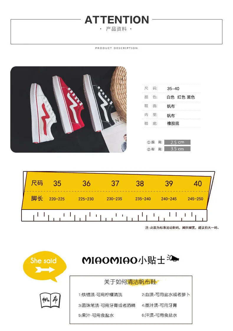 2023 Women’s Denim Canvas Sneakers – Casual Platform Vulcanized Shoes