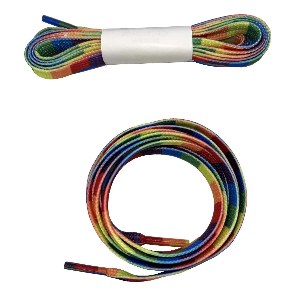 Rainbow Shoelaces Long Rainbow Shoelaces for Sneakers Colored Shoe Laces for Sneakers Colorful Rainbow LGBTQ Pride Shoe Laces