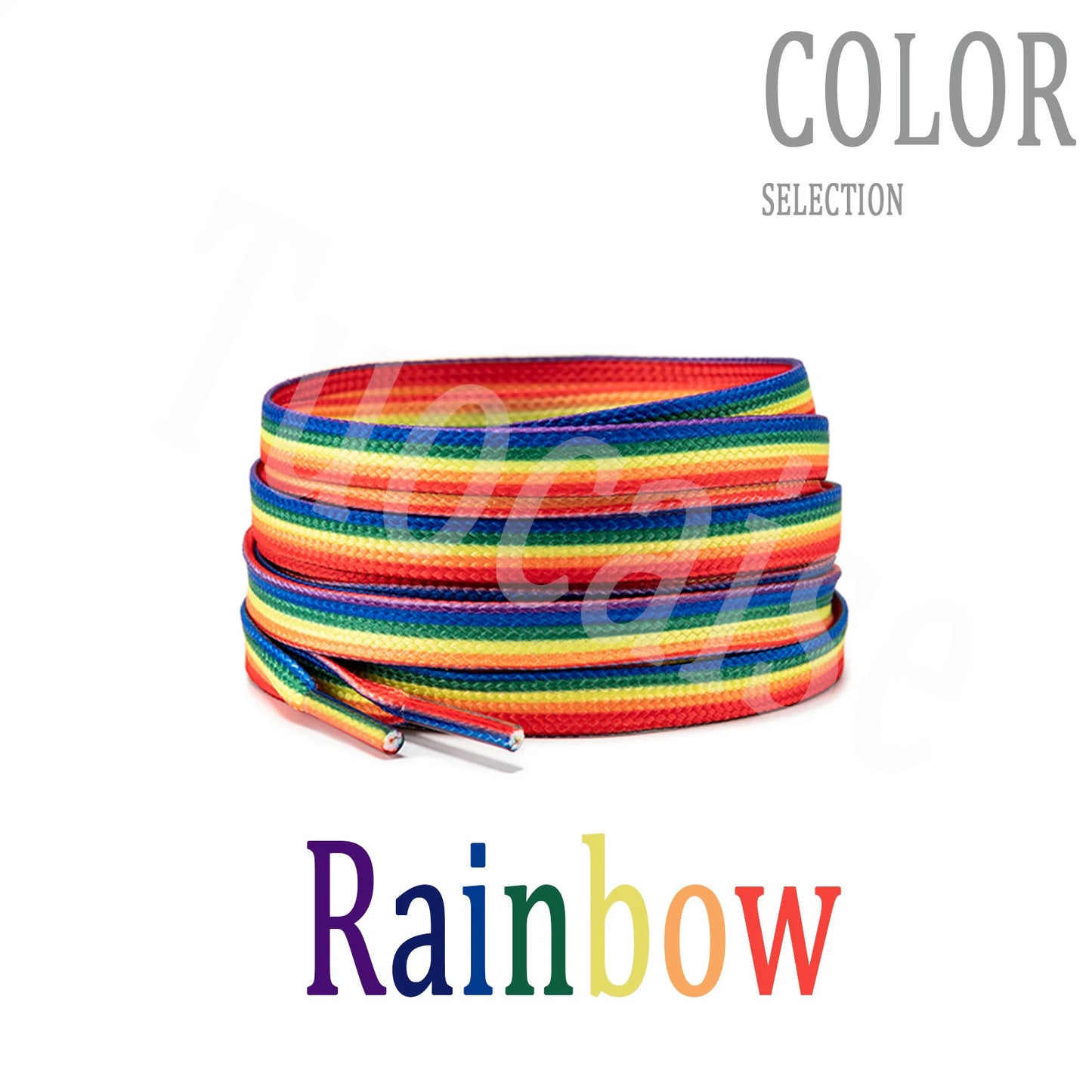 Rainbow Shoelaces Long Rainbow Shoelaces for Sneakers Colored Shoe Laces for Sneakers Colorful Rainbow LGBTQ Pride Shoe Laces